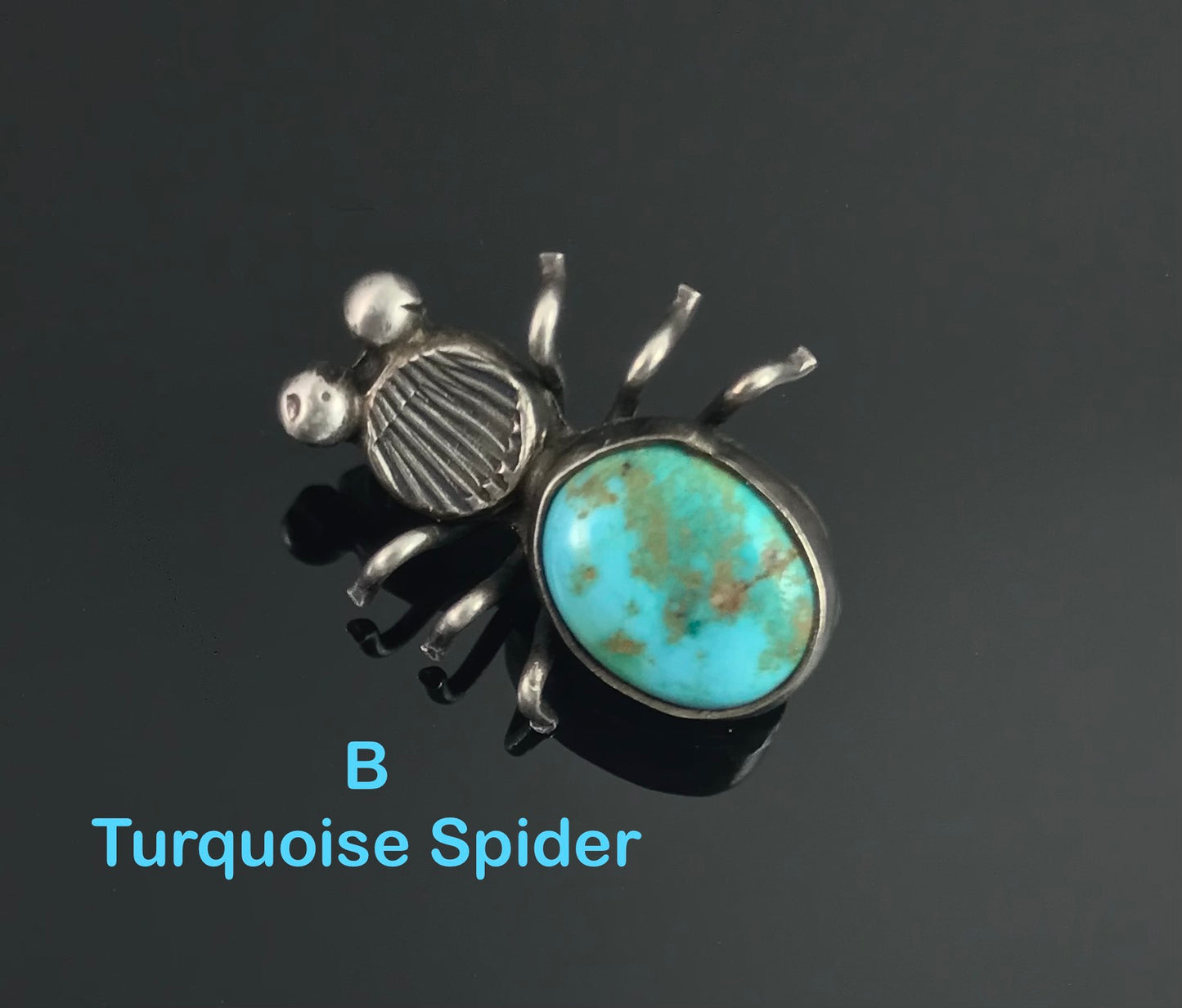 Fred Harvey Era Small Navajo Bug Pins Native American - Vintage