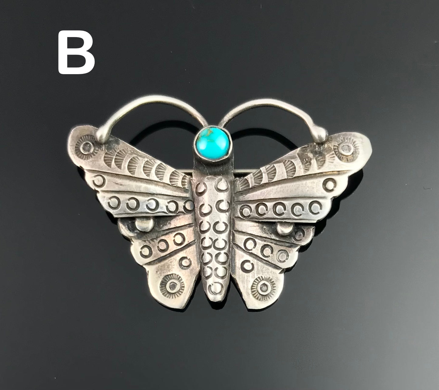 Navajo Butterfly Pins Native American - Vintage