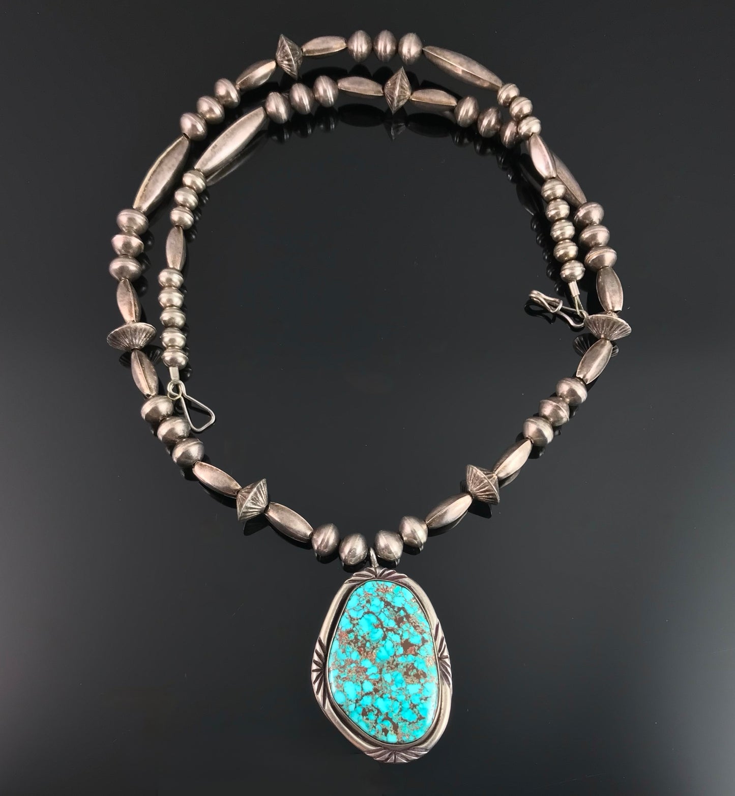 Navajo Set: Necklace, Bracelet & Ring Native American - Vintage