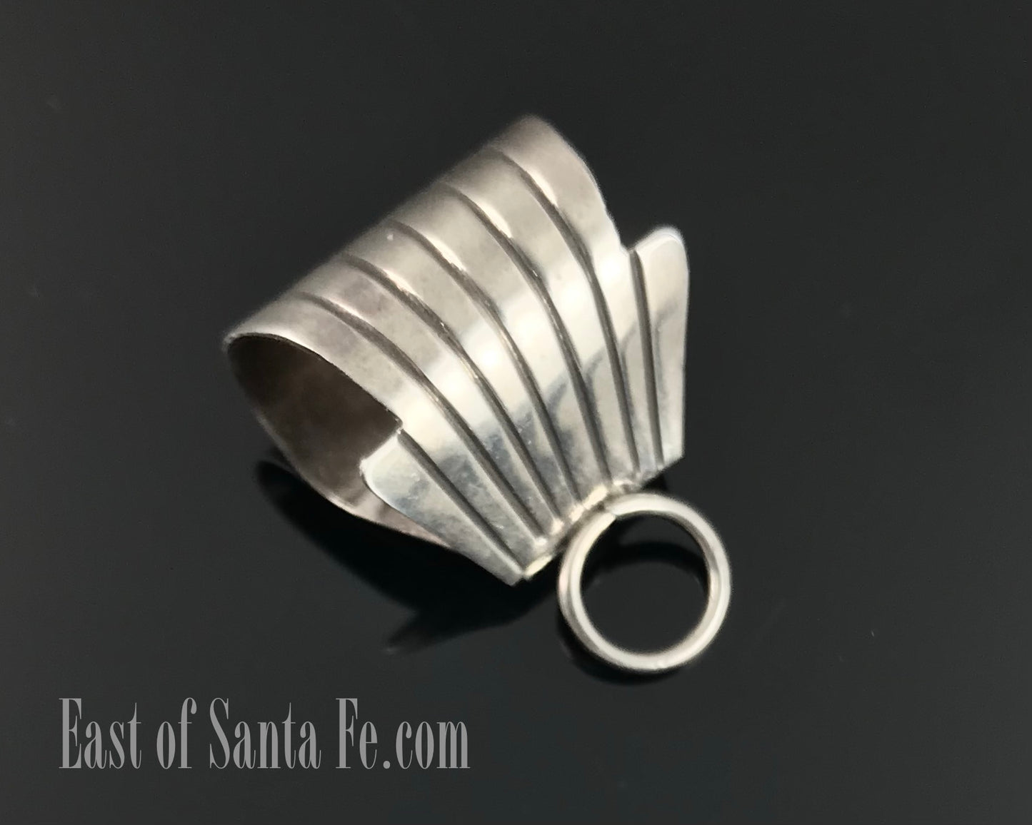 Sterling Bail - Convert a Shepherd's Hook to a Pendant - Native American Navajo
