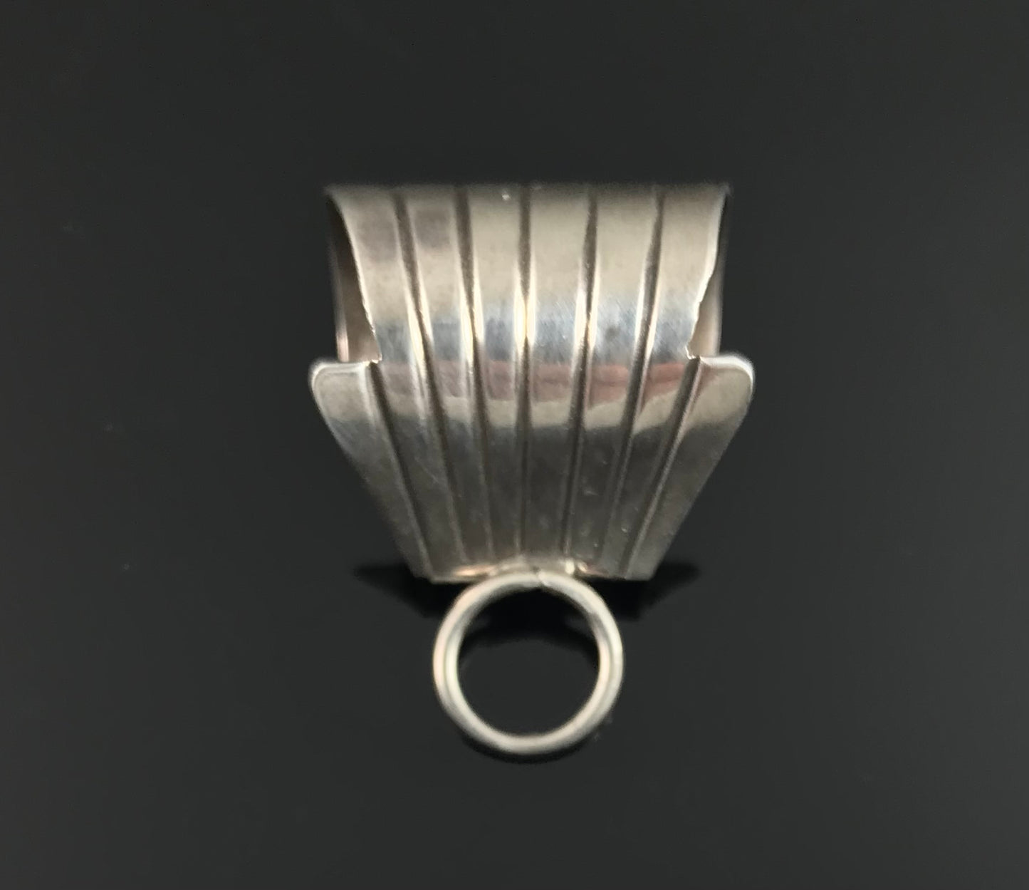 Sterling Bail - Convert a Shepherd's Hook to a Pendant - Native American Navajo