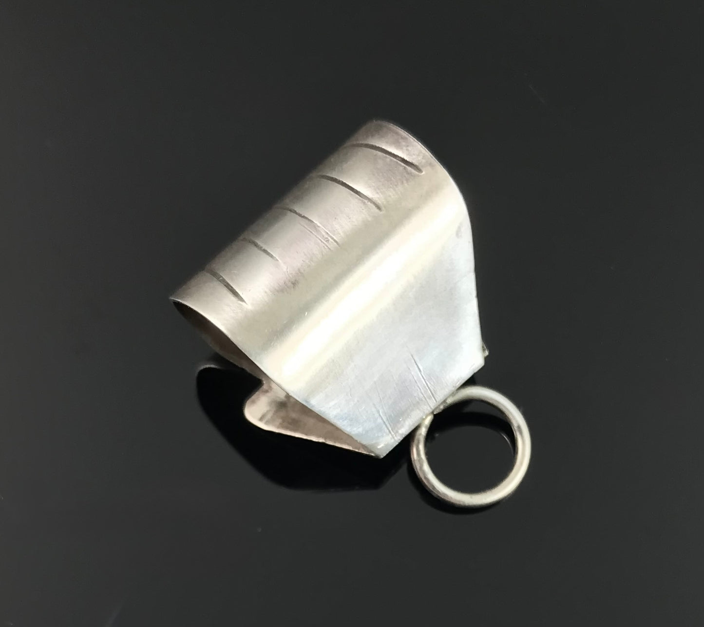 Sterling Bail - Convert a Shepherd's Hook to a Pendant - Native American Navajo